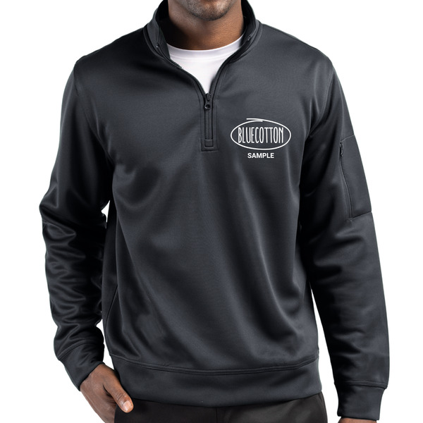 MQK00110 Clique Lift Eco Performance Half Zip Unisex Pullover