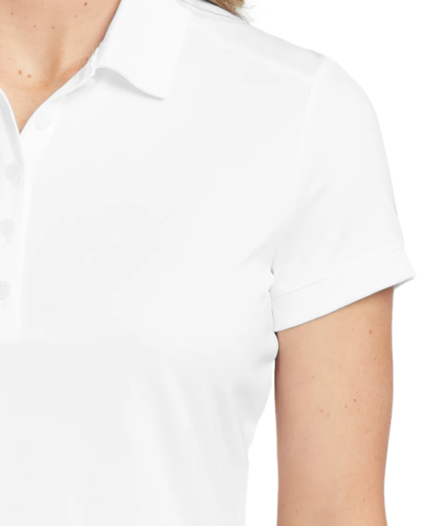 Closeup of a 811807 Nike Women's Dri-FIT Players Modern Fit Polo