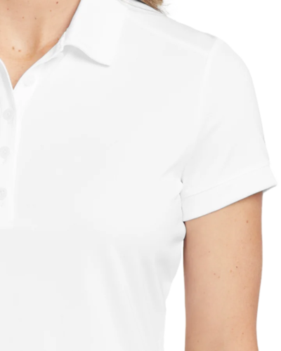 Closeup of a 811807 Nike Women's Dri-FIT Players Modern Fit Polo