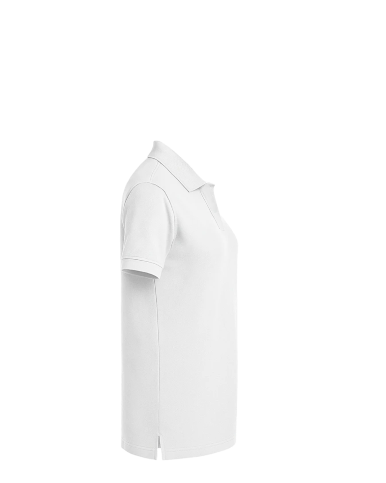Image of a model wearing a L455 Port Authority Ladies' Rapid Dry Polo