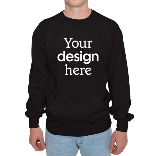 Sample image of 1252 Badger Pocket Crew Sweatshirt