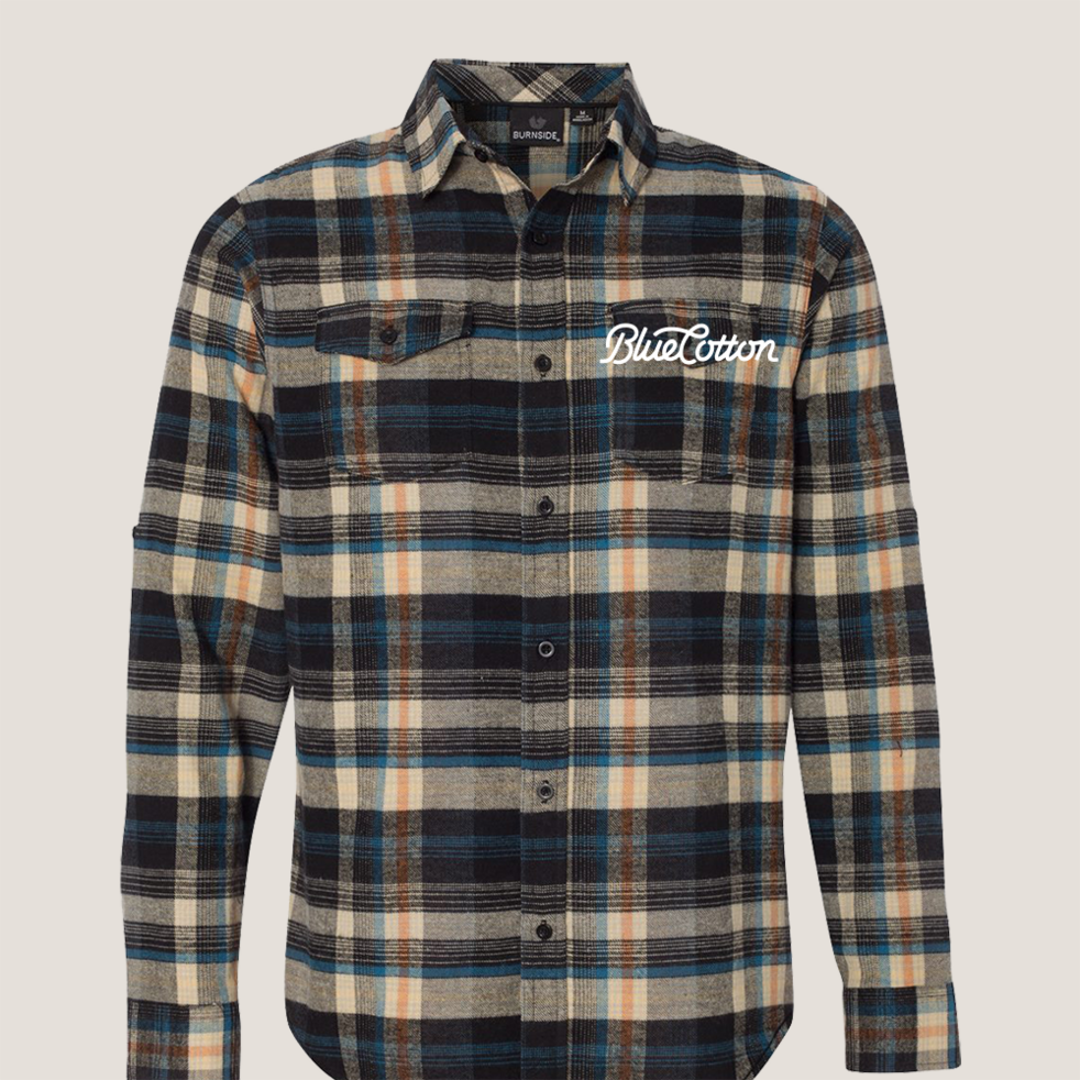 Image of 8210 Burnside Yarn-Dyed Long Sleeve Flannel Shirt