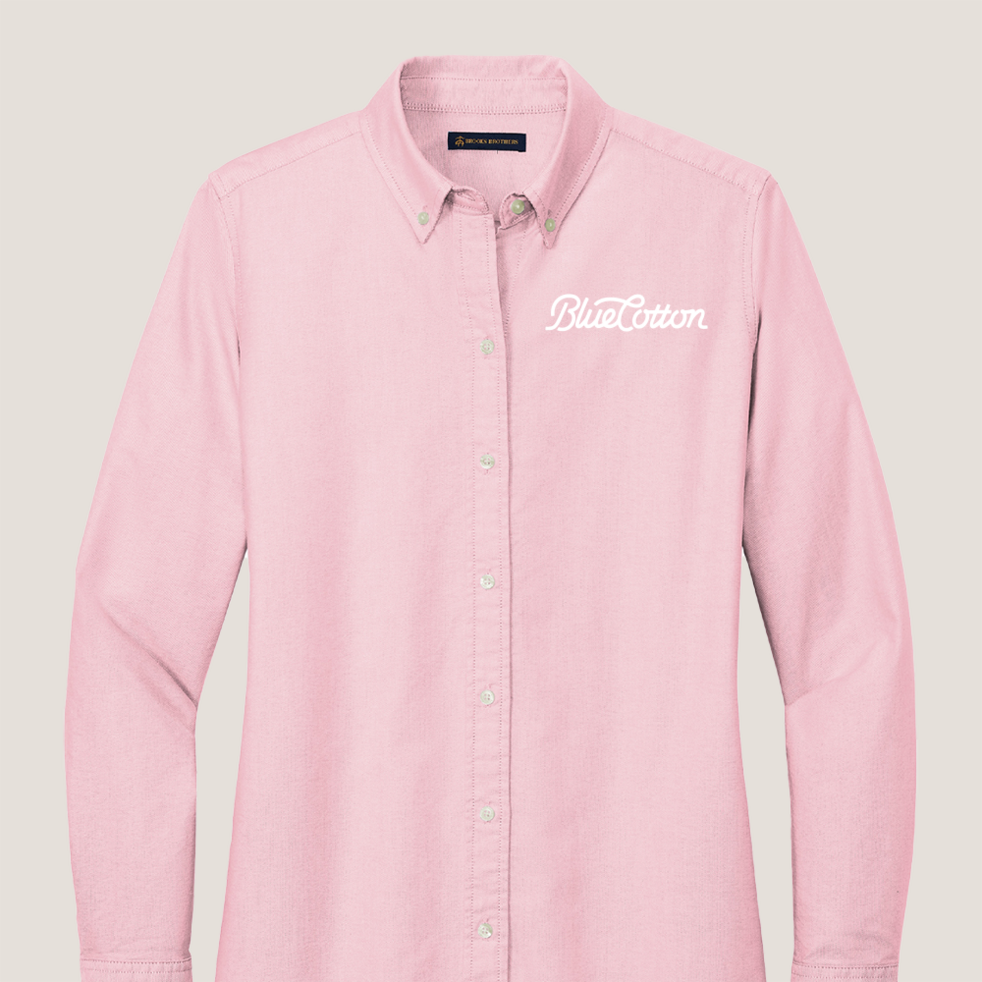 Image of BB18005 Brooks Brothers® Women’s Casual Oxford Cloth Shirt