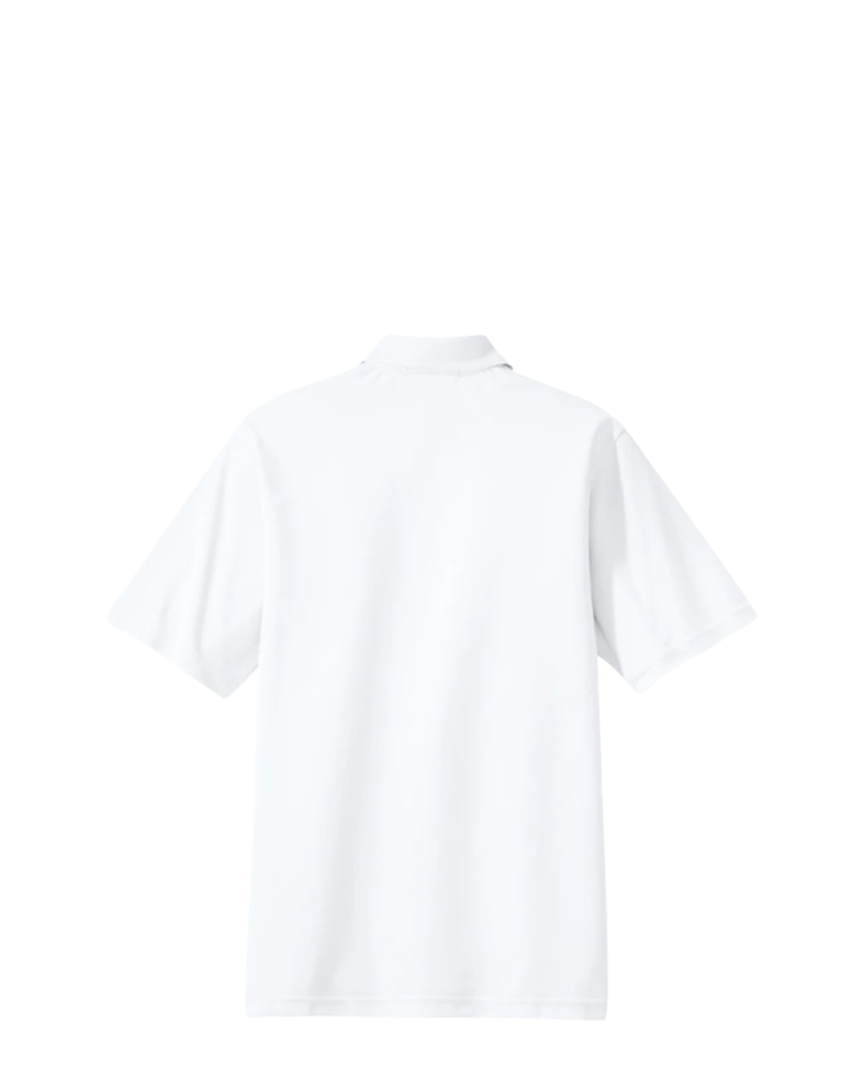 Image of a model wearing a K455 Port Authority Rapid Dry Polo