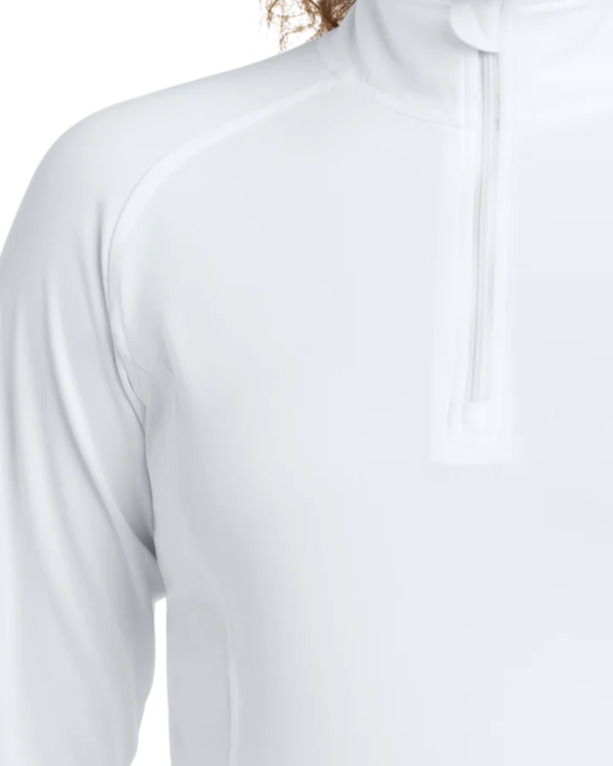 Closeup of a LST850 Sport-Tek Ladies Sport-Wick Stretch 1/2-Zip Pullover