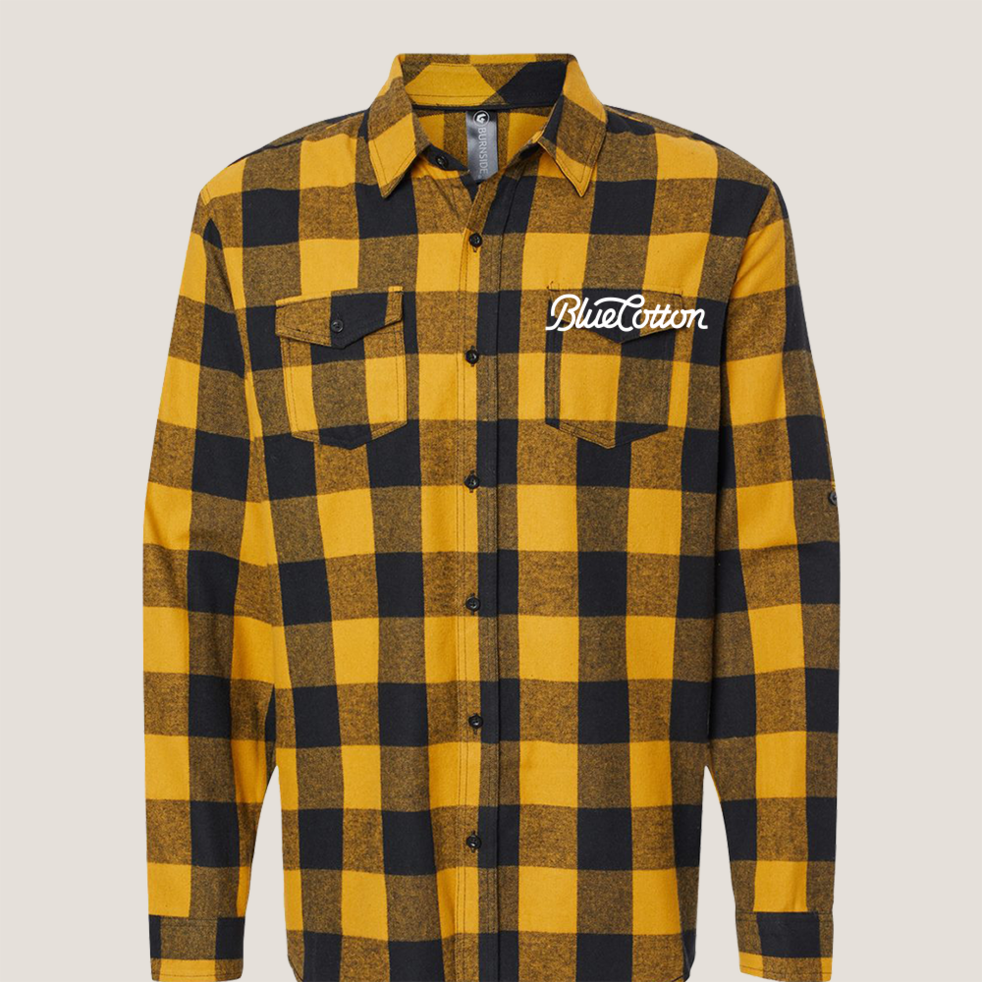 Image of 8210 Burnside Yarn-Dyed Long Sleeve Flannel Shirt