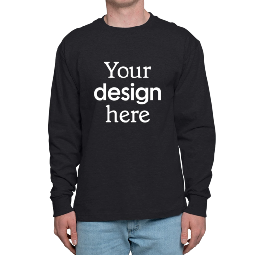 Sample image of 5186 Hanes Beefy-T Long Sleeve