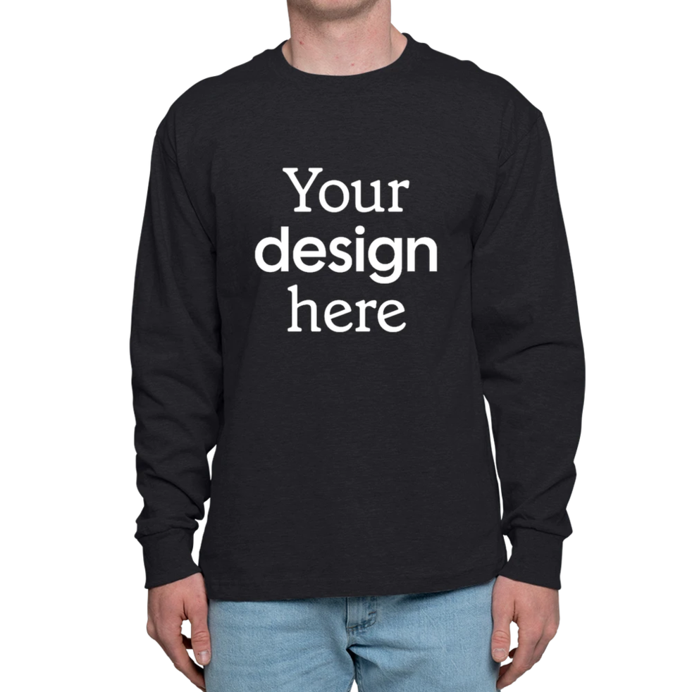 Sample image of 5186 Hanes Beefy-T Long Sleeve