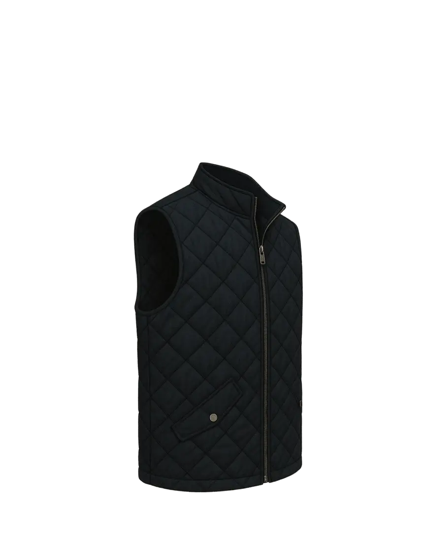 BB18602 Brooks Brothers® Quilted Vest | BlueCotton