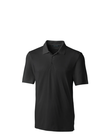 Model wearing a MCK00107 Cutter & Buck Forge Stretch Mens Polo