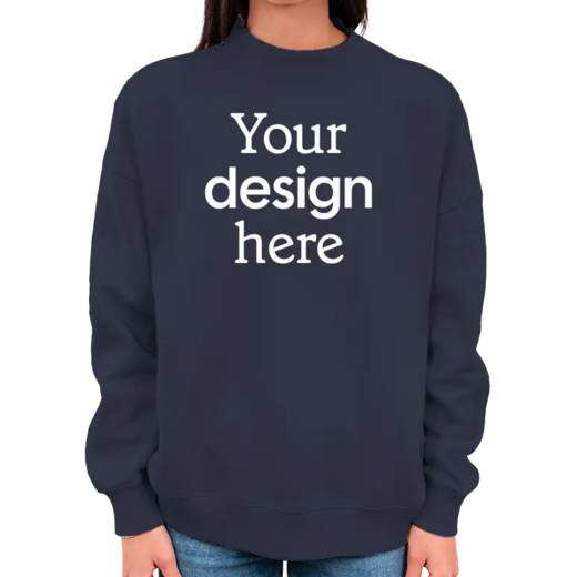 Sample image of IND280MOCK Independent Trading Co. Womens Midweight Mock Neck Sweatshirt