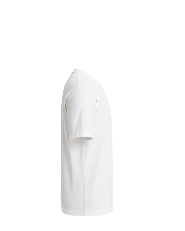 Image of a model wearing a OU1690 Cotton Heritage Garment Dye Short Sleeve