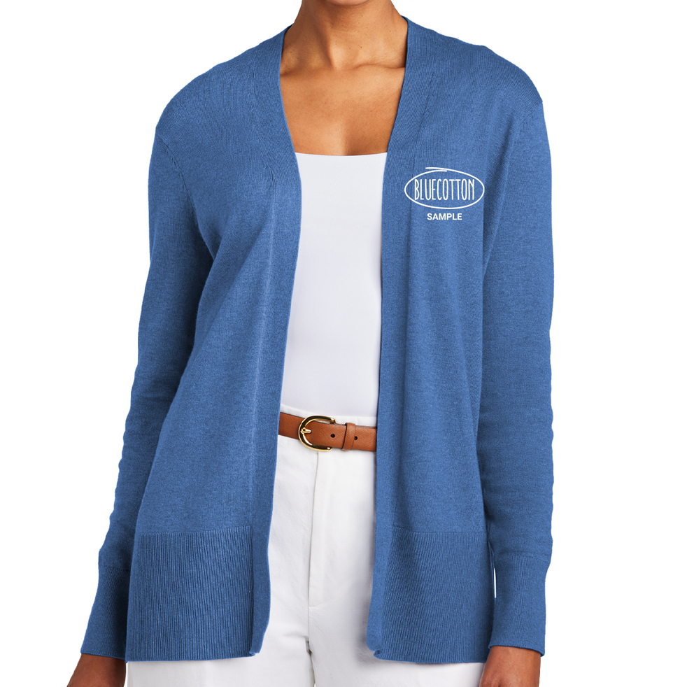 Image of BB18403 Brooks Brothers® Women’s Cotton Stretch Long Cardigan Sweater