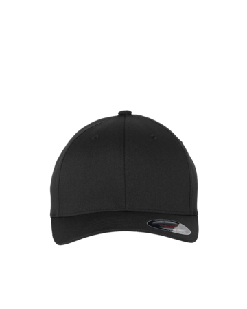 Model wearing a 6277 Flexfit Cotton Blend Cap