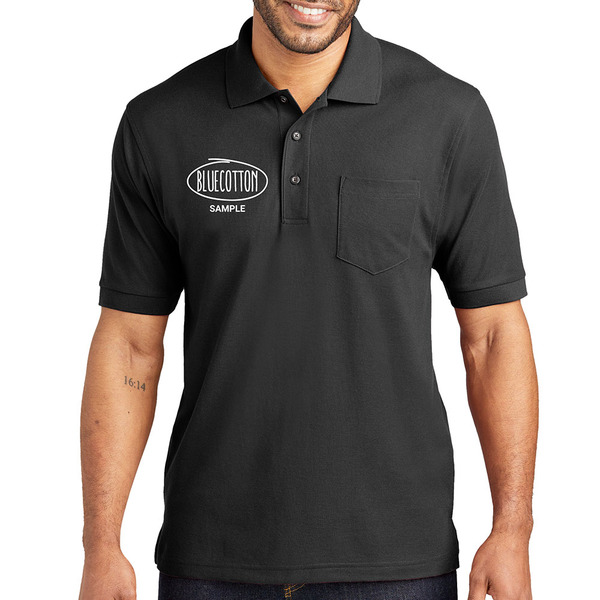 K500P Port Authority Silk Touch Polo with Pocket