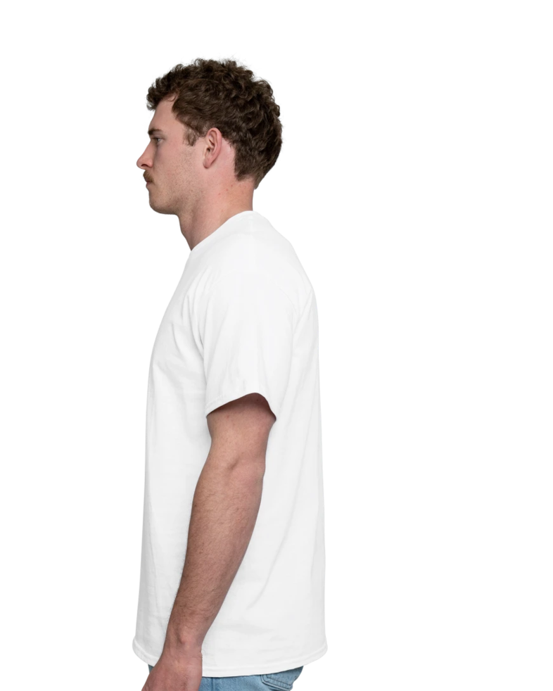 Image of a model wearing a 5000 Gildan Heavy Cotton T-Shirt