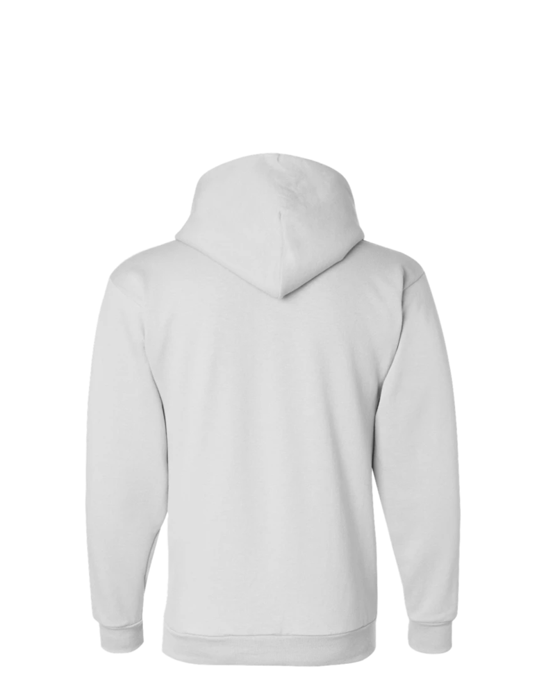 Image of a model wearing a S700 Champion Eco Fleece Pullover Hoodie