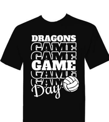 Volleyball Game Day design idea