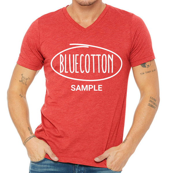 3415C Bella + Canvas Unisex Tri-Blend Short-Sleeve V-Neck T-Shirt