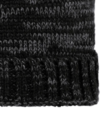 Closeup of a DT620 District Spaced-Dyed Beanie