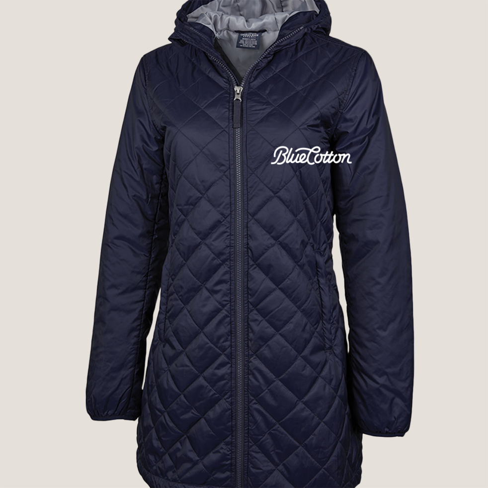 Image of 5245 Charles River Women's Lithium Quilted Hooded Parka