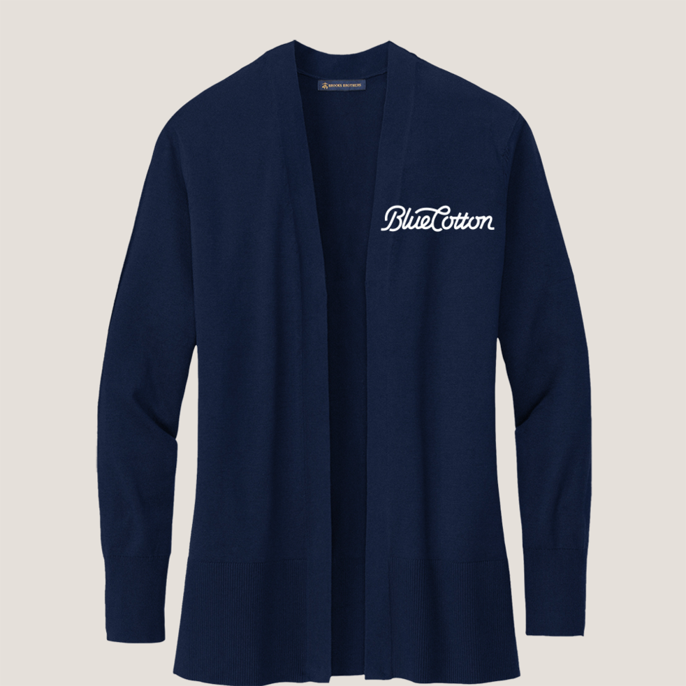 Image of BB18403 Brooks Brothers® Women’s Cotton Stretch Long Cardigan Sweater
