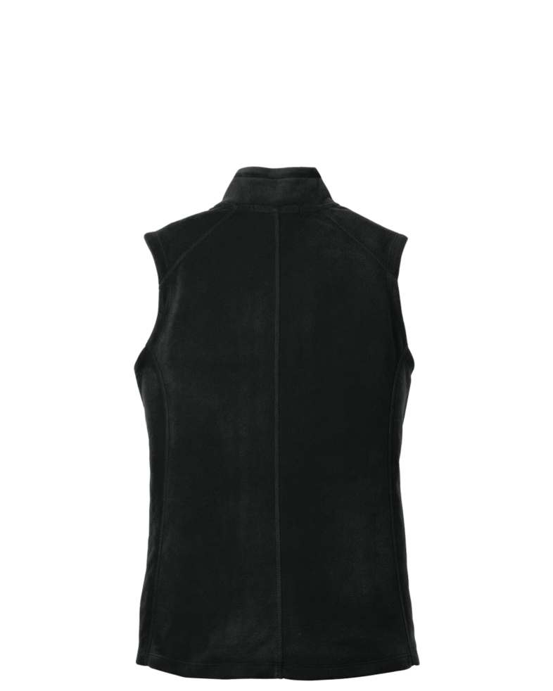 Image of a model wearing a L226 Port Authority Ladies Microfleece Vest