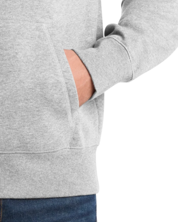 Closeup of a ST254 Sport-Tek Pullover Hooded Sweatshirt