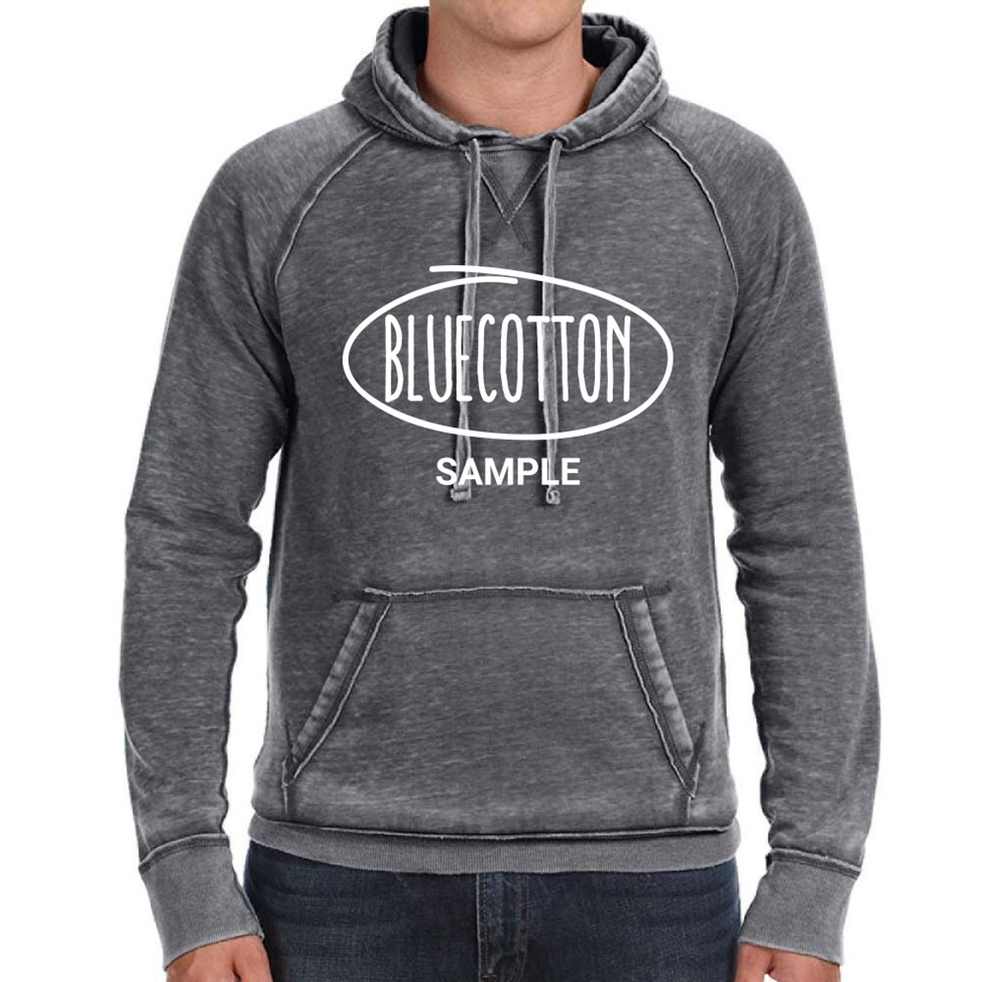 Image of 8915 J. America Vintage Zen Fleece Hooded Pullover Sweatshirt