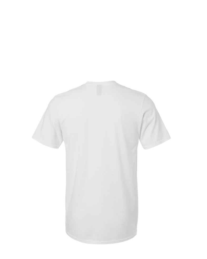 Image of a model wearing a Gildan 980 Ringspun Tee