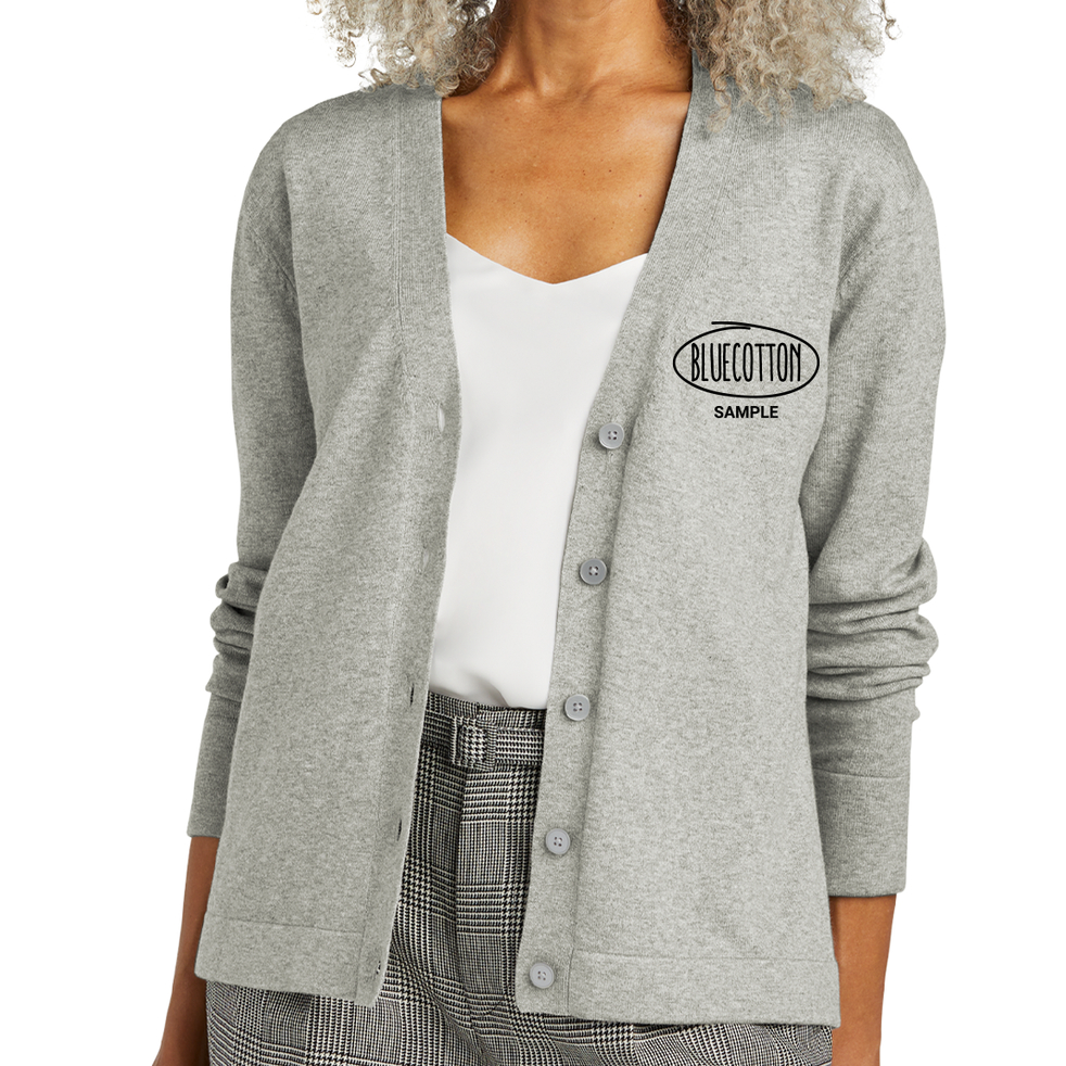 Image of BB18405 Brooks Brothers® Women’s Cotton Stretch Cardigan Sweater