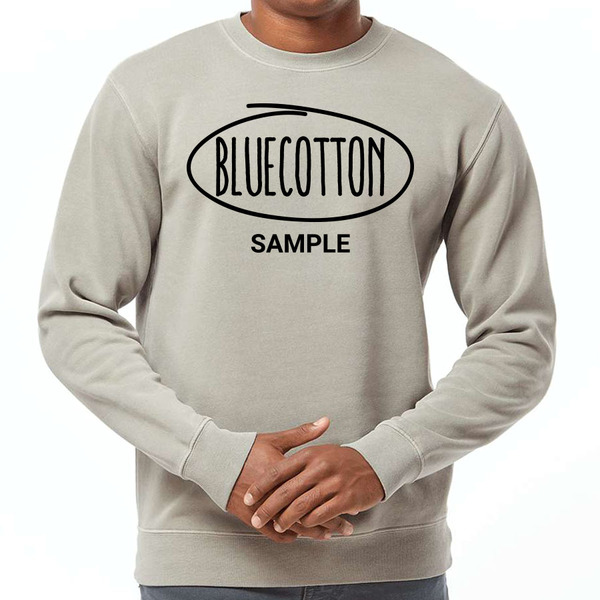 PRM3500 Independent Trading Co. Unisex Midweight Pigment-Dyed Crewneck Sweatshirt