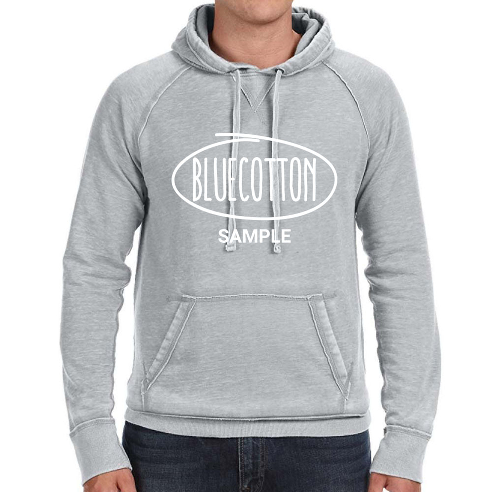 Image of 8915 J. America Vintage Zen Fleece Hooded Pullover Sweatshirt