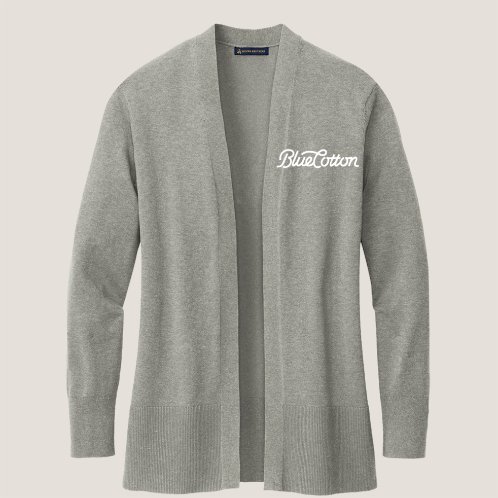 Image of BB18403 Brooks Brothers® Women’s Cotton Stretch Long Cardigan Sweater