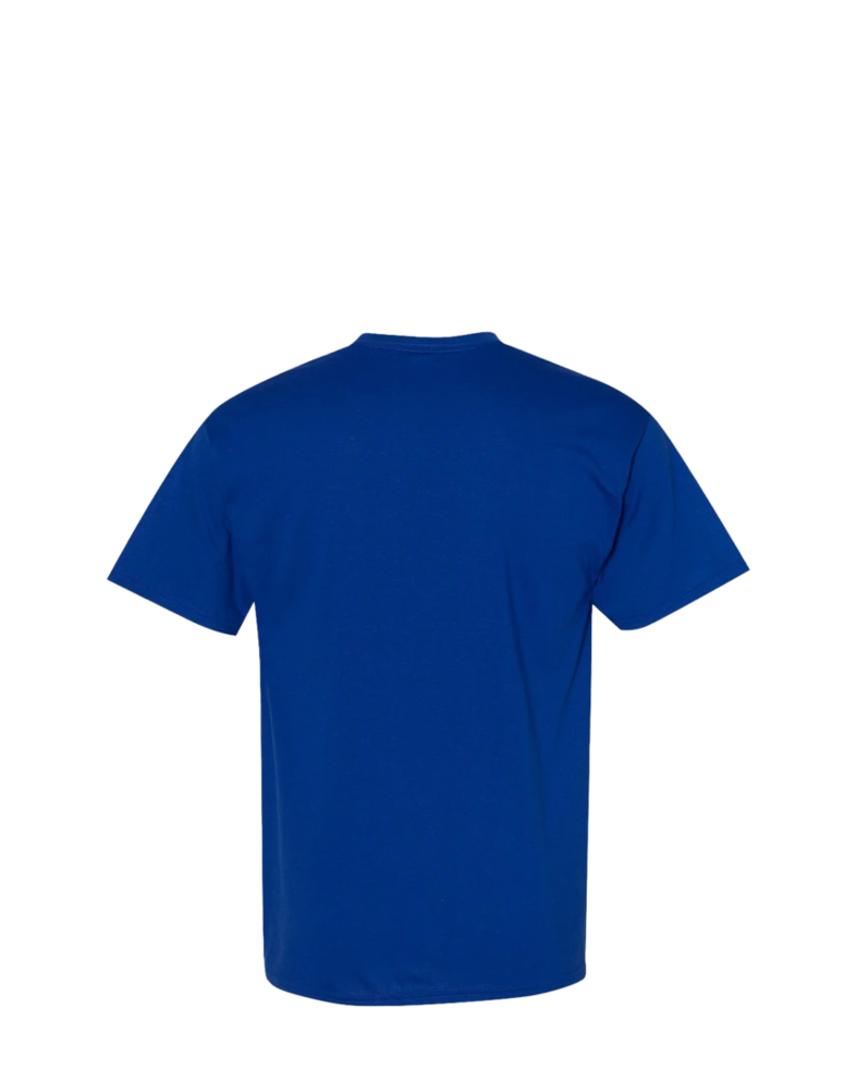 Image of a model wearing a 5170 Hanes ComfortBlend Tee