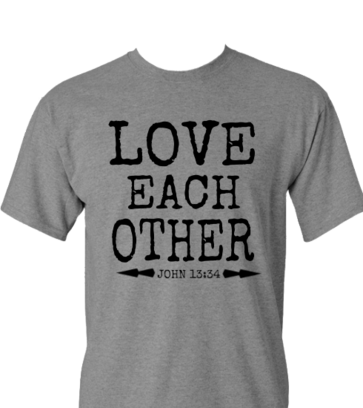 Love each other design idea