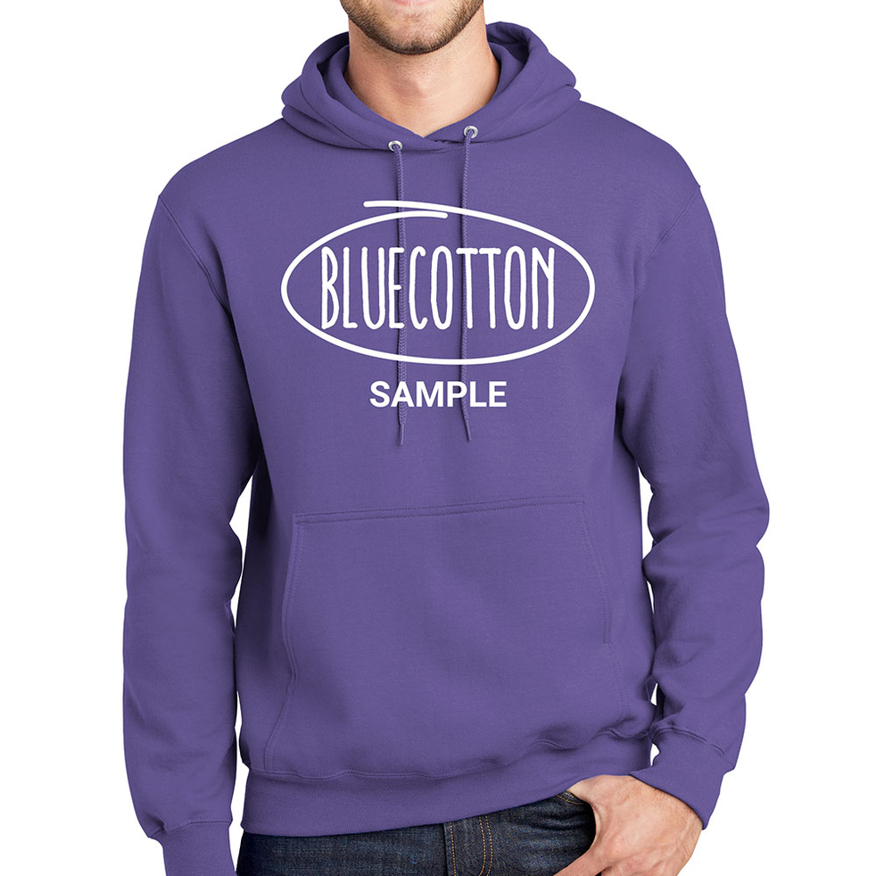 Image of PC90H Port & Company Essential Fleece Pullover Hooded Sweatshirt
