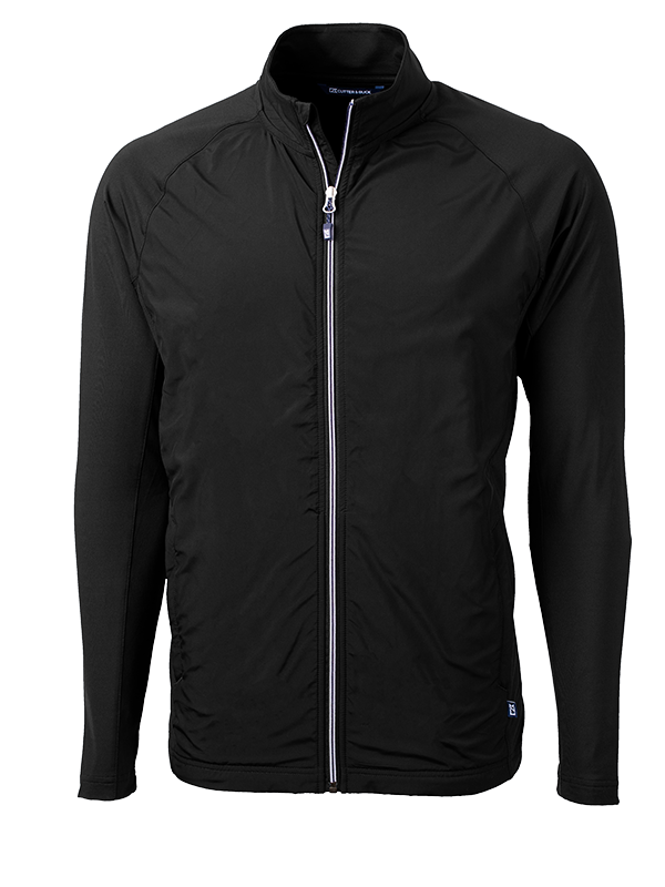 MCC00032 Cutter & Buck Adapt Eco Knit Hybrid Recycled Mens Full Zip Jacket