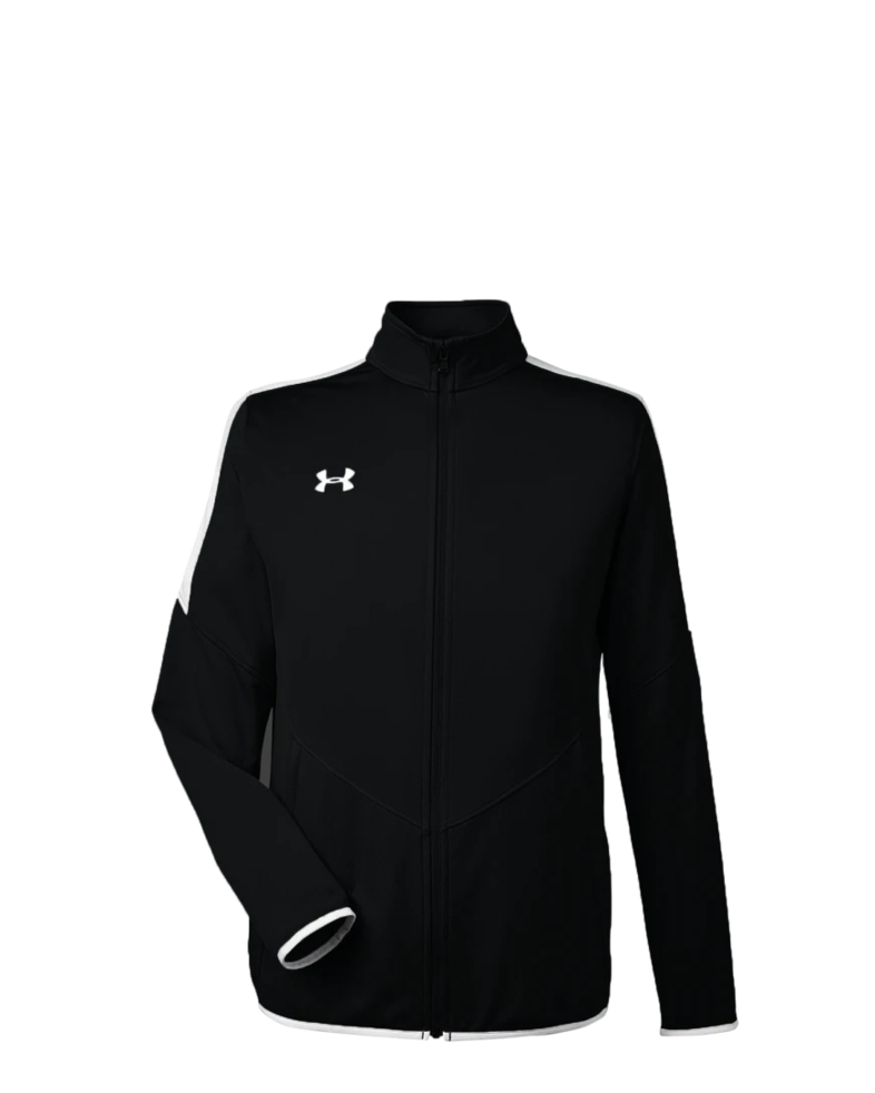 Image of a model wearing a 1326761 Under Armour Men's Rival Knit Jacket