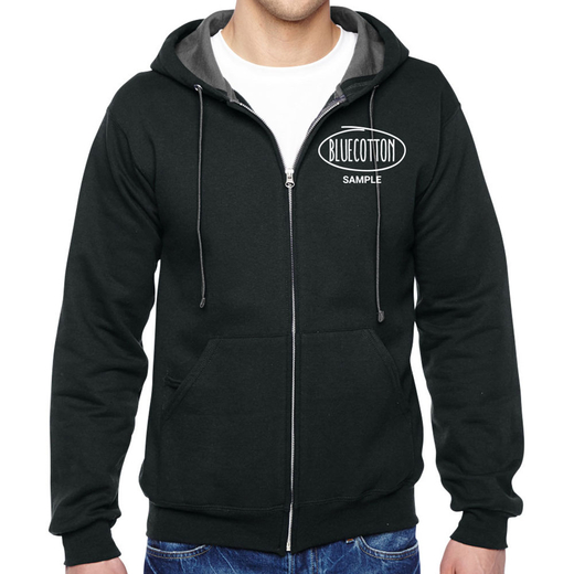 Sample image of SF73R Fruit of the Loom 7.2 oz. Sofspun Full-Zip Hooded Sweatshirt