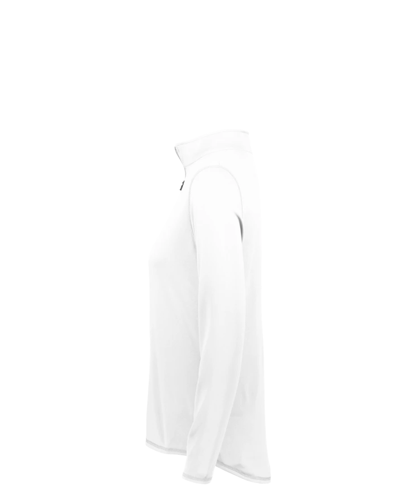 Image of a model wearing a 2787 Augusta Sportswear Women's Attain Color Secure Performance Quarter-Zip Pullover