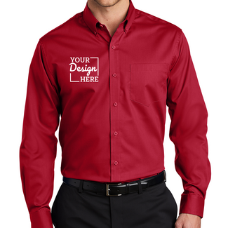 Button-Down Shirts:  S663 Port Authority SuperPro Twill Shirt