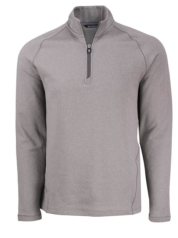 MCK01325 Cutter & Buck Peshastin Eco Fleece Recycled Mens Half Zip Pullover