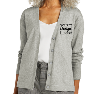 Custom Featured Brands:  BB18405 Brooks Brothers® Women’s Cotton Stretch Cardigan Sweater