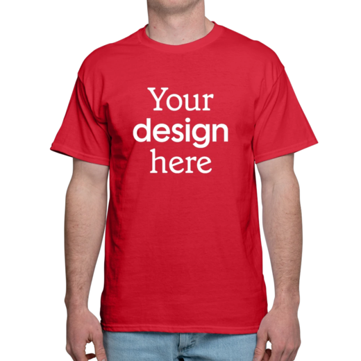 Sample image of 8000 Gildan DryBlend 50/50 Tee
