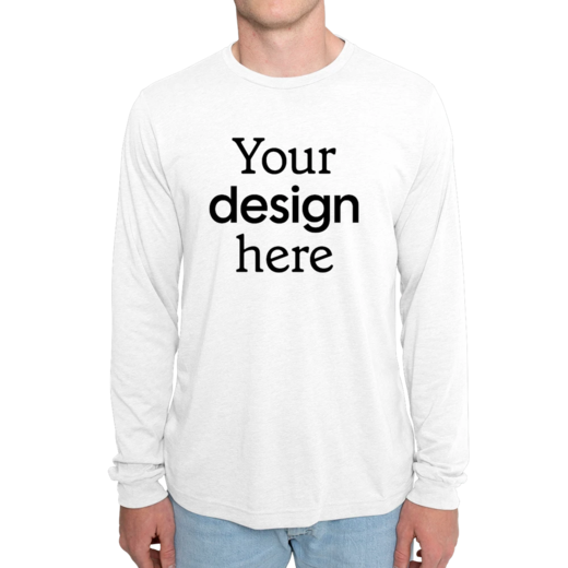 Sample image of 3513 Bella + Canvas Unisex Triblend Long Sleeve Tee