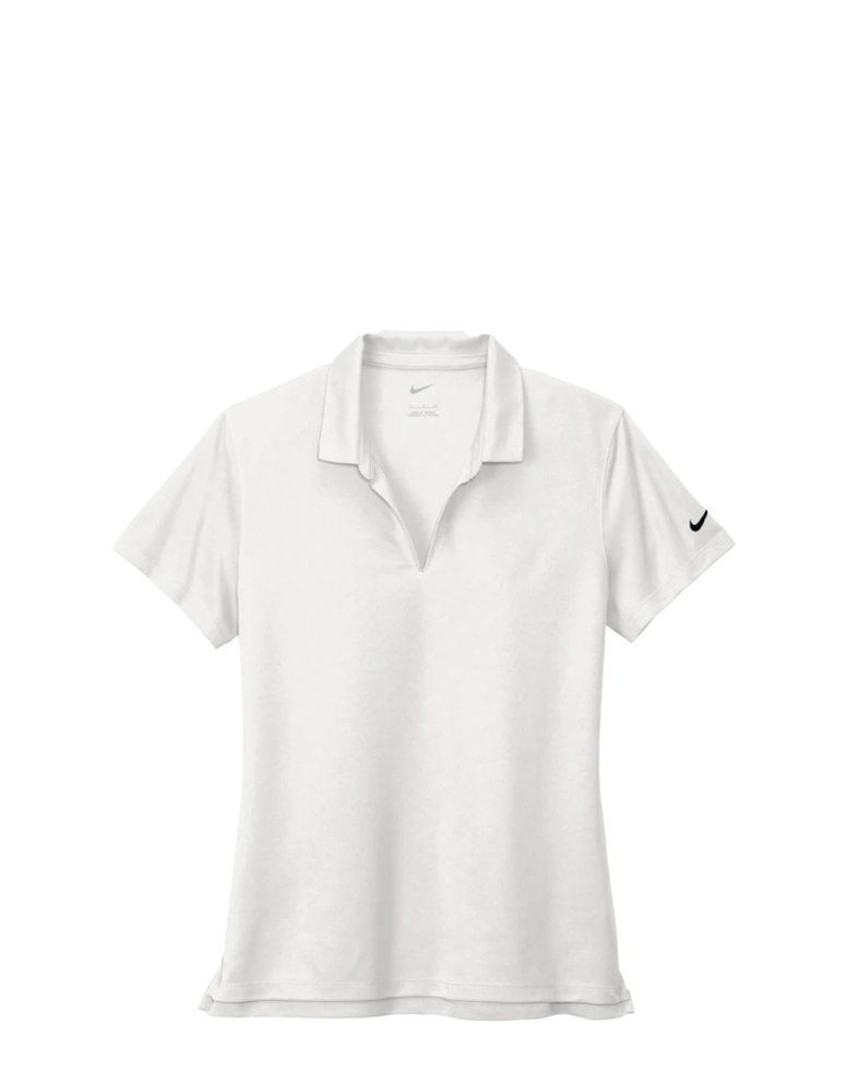 Image of a model wearing a NKDC1991 Nike Women's Dri-FIT Micro Pique 2.0 Polo