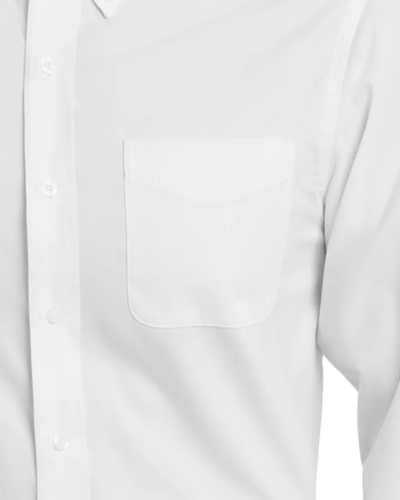 Closeup of a TLS608 Port Authority Tall Long Sleeve Easy Care Shirt