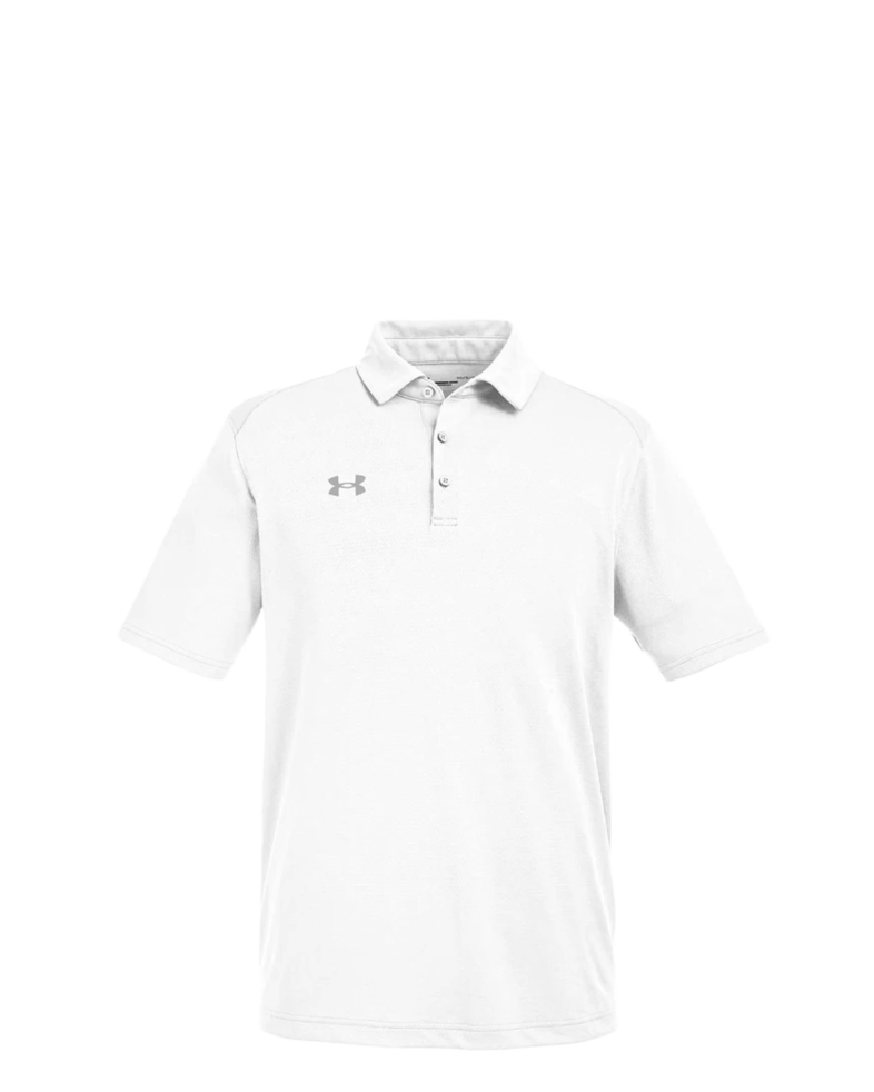 Image of a model wearing a 1370399 Under Armour Men's Tech Polo