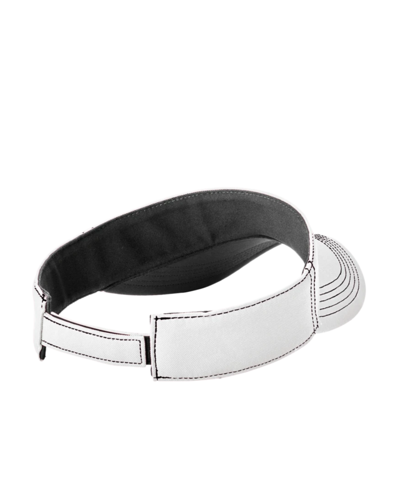 Image of a model wearing a 429466 Nike Gold Dri-FIT Swoosh Visor